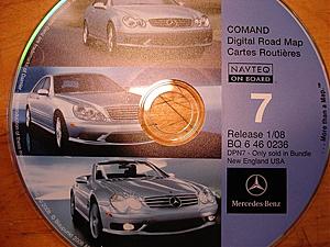2008 OEM D-COMAND Navigation CDs for sale-disc07.jpg