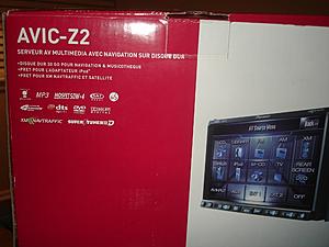 Pioneer AVIC-Z2X HDD NAVIGATION/DVD Receiver Package-dsc01475.jpg