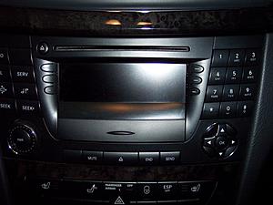 03 w211 e55 RADIO HEAD UNIT-100_5254.jpg