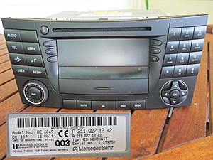 W211 E500 E320 AUDIO 50 APS HEAD UNIT A2118271242-audio50aps.jpg