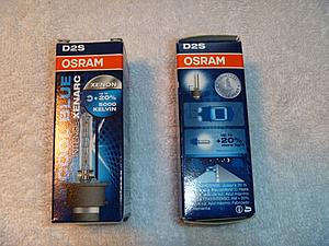 F/S  2 Osram Cool Blue Intense Xenarc Xenon HID bulbs D2S 5000k-p1020708.jpg