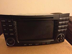 Mercedes Radio Command fits: W211 W219 CLS55 CLS63 CLS550 E55 E63 E320 E350 E500-radio1.jpg