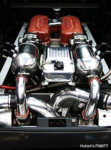 FS: Custom Ferrari 360 Modena F1 GT TWIN TURBO (year 2000) Show Car-hubert_engine.jpg