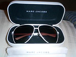 FS: Authentic Marc Jacobs White Aviator Sunglasses-cimg7399.jpg