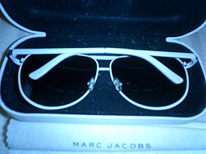 FS: Authentic Marc Jacobs White Aviator Sunglasses-cimg7400.jpg