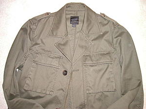FS: Express mens military style jacket olive green color size Medium M-express3.jpg