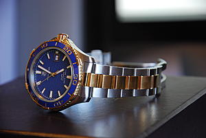 FS: TAG Heuer Aquaracer Calibre 5 - Automatic (Brushed Steel / Gold)-dsc_0196.jpg
