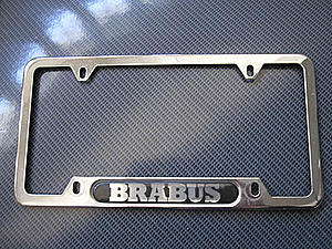 W203 Parting out Brabus and more-brabusplate.jpg