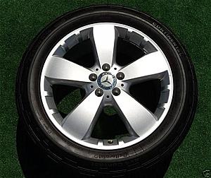 What other Mercedes vehicles share the same wheel bolt pattern as the R?-mbtires.jpg