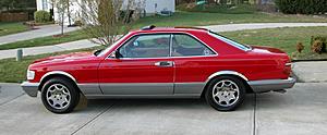 Ahhhhh the joy of owning an SEC AGAIN! &amp; CONVERTIBLE TOO!-big-red-drivers-side-view-1988-560sec-mercedes.jpg