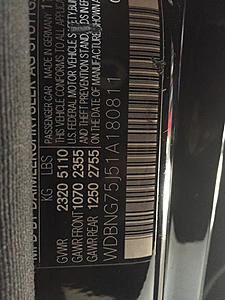 2001 s500 amg. Need tow hook covers. Are they different for amg?-image-1236354.jpg