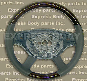 For Sale: Brand New W221 S-Class Black Leather w/ Wood Steering Wheels-w221-gray-dark-wood.jpg