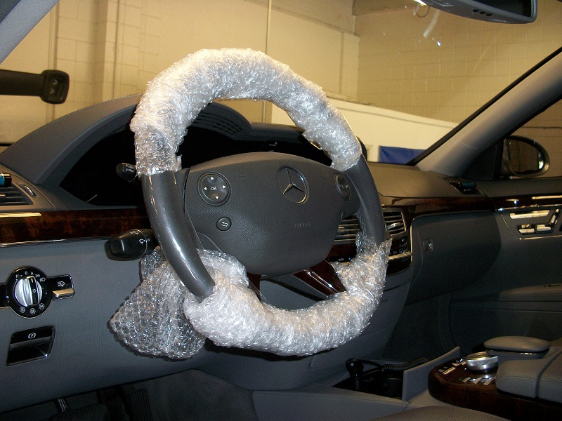 DCT MS installed a wood/leather steering wheel for S550 today -   Forums