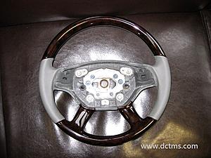 Installed a Wood/Gray leather S550 steering wheel-w221-gray-leather-wheel.jpg