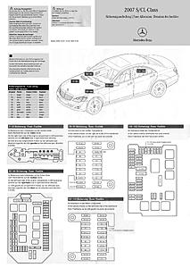 2007 S-Class Fuse Allocation Diagrams Scan A2215847081-mercedes-2007-w221-fuse-allocation-page-1-a2215847081_low-res.jpg