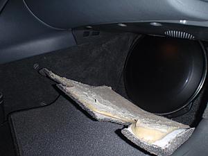 PIcs of my JL 13.5" sub installed in footwell &amp; sport bmpr W/lip (inspired by AMGFAN)-sub-exposed2.jpg