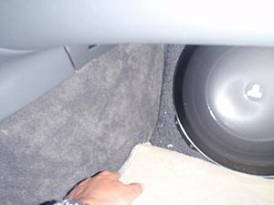 PIcs of my JL 13.5" sub installed in footwell &amp; sport bmpr W/lip (inspired by AMGFAN)-sub-exposed6.jpg