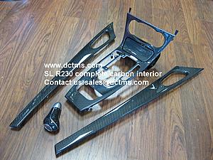 SL R230 05~08 carbon console + door trims-sl63-carbon-set_1106.jpg