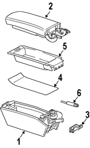 2007 SL550 Center Console-arm-rest.gif