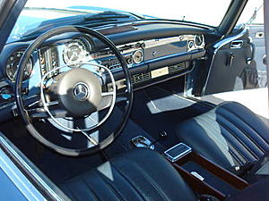 1970 Mercedes 280SL Convertible Blue/Blue with 55,000 original miles and 1 Owner!!!!!-280sl-7.jpg