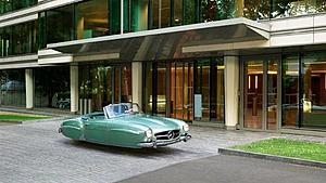 Flying Classic Benz Car Pics-mercedes-190.jpg