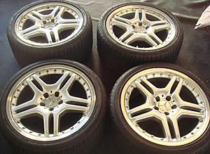 F/S: Cleaning out my garage! Parts and wheels for R230!-new-wheels.jpg