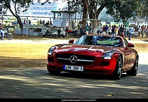 My SLS at Supercar event Mumbai-supercar-2013-16.jpg