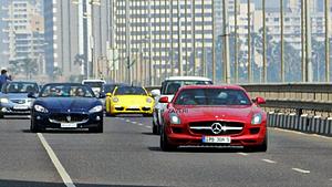 My SLS at Supercar event Mumbai-supercar-2013-12.jpg