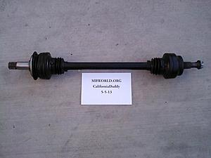 2004 E55 AMG rear driver side axle shaft 68K miles-img667.jpg