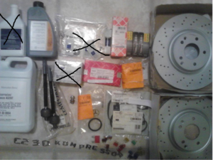 w203 05 c230 2 balo rotors, 4 OEM bosch plugs, valve covers-mercedesparts.png