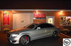Mercedes Benz CLS63 AMG tinted by Berardi's Auto Customs-564257_10151047724934632_694850093_n.jpg