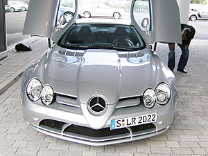 UK visit to Mercedes Benz World 6/7/07-slr-demo-7.jpg