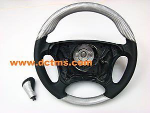 Repalce your Designo steering wheel and shift with our silver carbon package-w210-e55-designo-silver-carbon-package.jpg