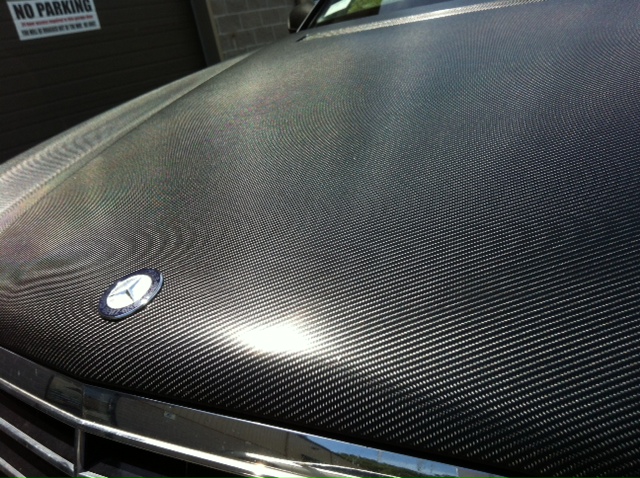 carbon fiber wrap hood