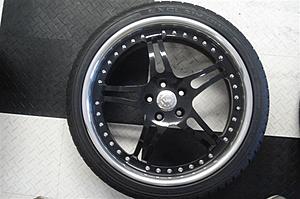 F/S 19&quot; Iforged Classics Black Center Polished Lips New Tires-dsc02445.jpg