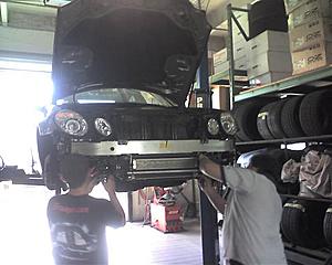 RENNtech intercooler kit upgrade installed...-e55-intercooler-pump-upgrade27.jpg