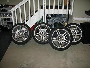 E55 AMG wheels with rubber for sale-set-e55-wheels.jpg