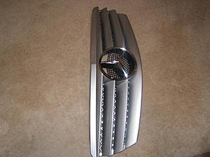 FS: W211 Front SL-Style Grille - Silver 0 + Shipping-dscf0422.jpg