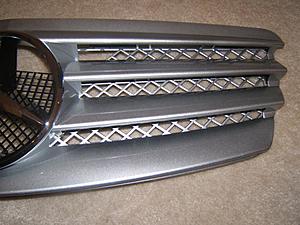 FS: W211 Front SL-Style Grille - Silver 0 + Shipping-dscf0424.jpg