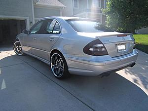 Silver E55 with 20&quot; 63RS's - Finally some pics of my ride!!-e55-1.jpg