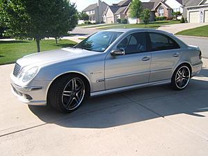 Silver E55 with 20&quot; 63RS's - Finally some pics of my ride!!-e55-8.jpg