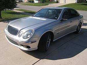 Silver E55 with 20&quot; 63RS's - Finally some pics of my ride!!-e55-3.jpg