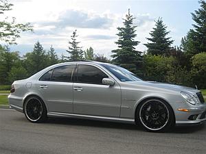 MY E55 ON 20&quot; MATT BLACK EURO 63 RS WHEELS &amp; HAMBURG WHEELS-img_3636.jpg