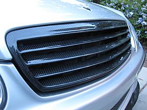 Per the Godfather requested, We made this carbon grill ~-w211-carbon-grill-fitment.jpg