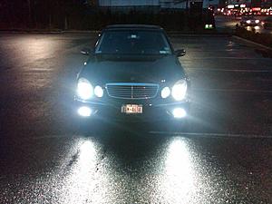 Installed hid fogs, inner lights, tinted tails and flat hood badge-e55-hids-tnb.jpg