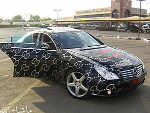 Got beat today...was bound to happen sooner or later...-gucci-benz1.jpg