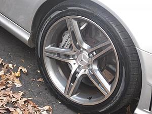 Thinking of changing it up a bit, how about seeing those siver W211's!-frontpasswheel.jpg