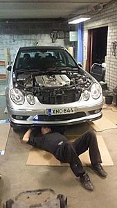 Got my E55 project going! OP and timing chain etc!-1.jpg