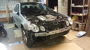 Got my E55 project going! OP and timing chain etc!-2.jpg
