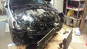 Got my E55 project going! OP and timing chain etc!-3.jpg